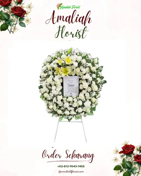 Krans Bunga Duka Pengalusan